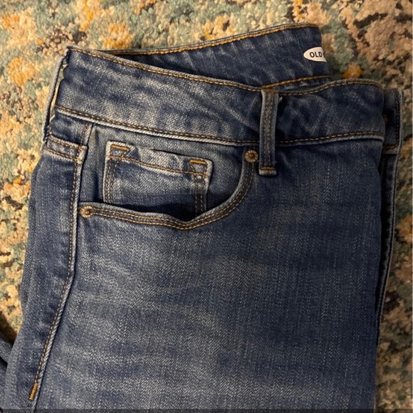 Old Navy Power Straight High Rise Jeans - Picture 2 of 7